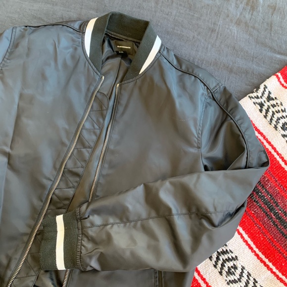 Club Monaco Varsity Bomber Jacket - Picture 2 of 5